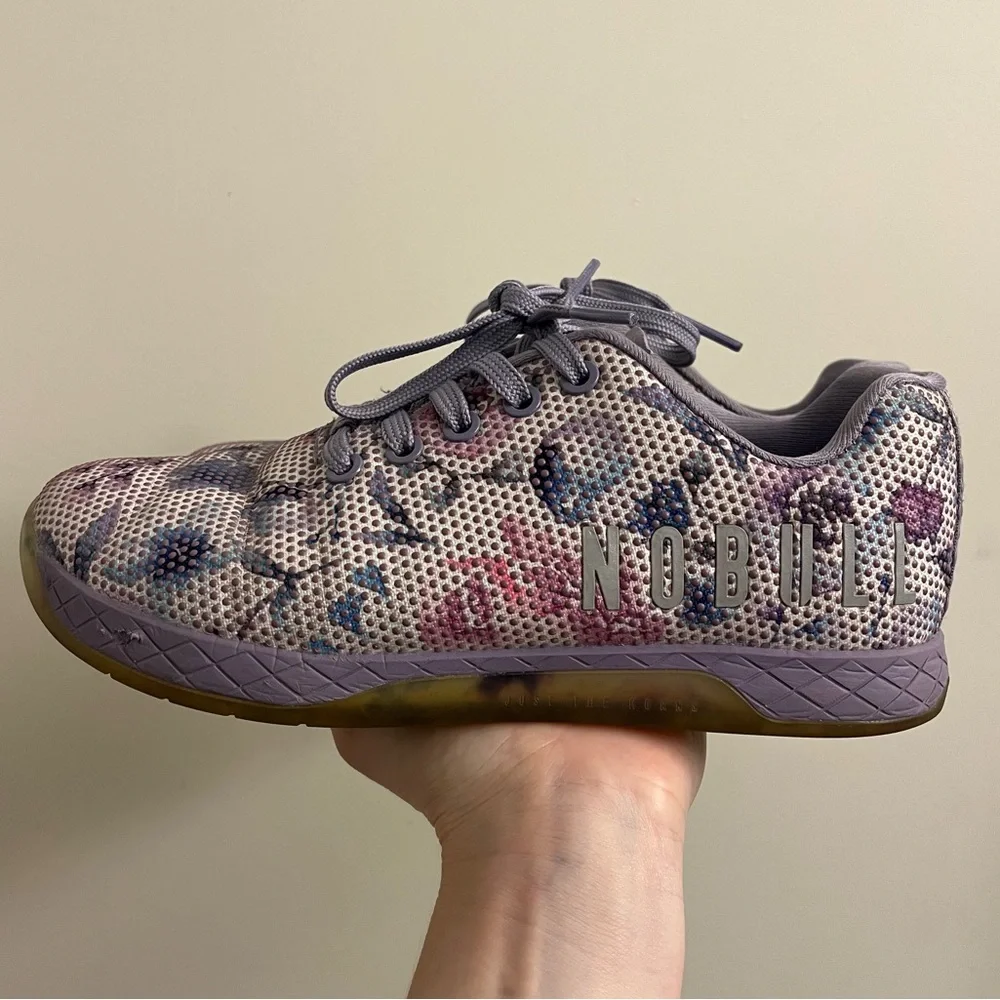 NOBULL Lavender Floral Training Sneakers - Picture 5 of 14